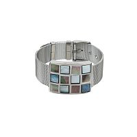 Браслет Fiore Luna на металлическом ремешке, CB01361-4 BL